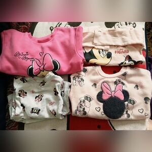 Disney Primark Minnie Mouse  Matching Sets Bundle: 12-18 months